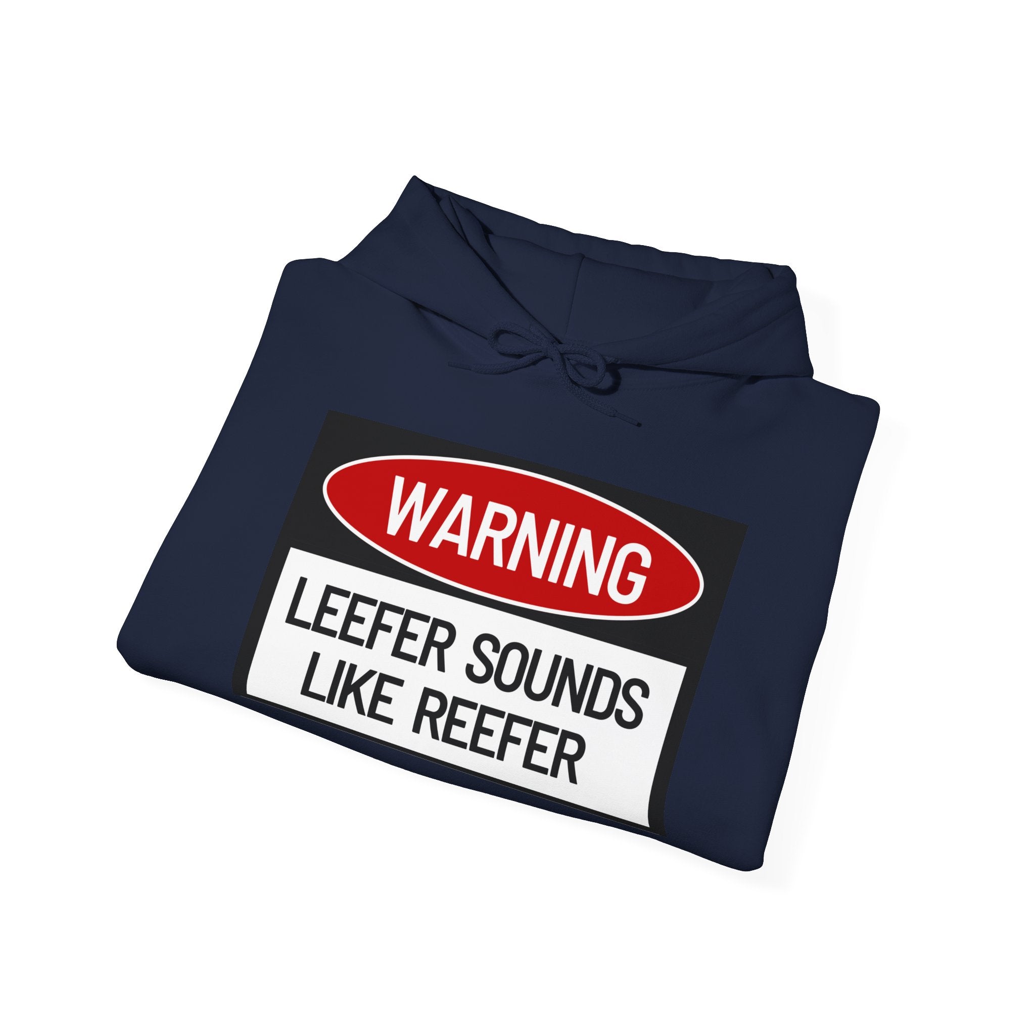 Hoodie, Leefer Warning Label