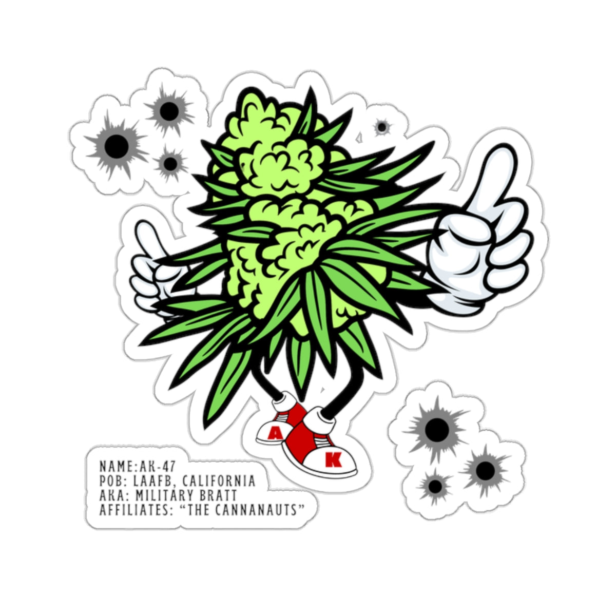 Sticker, Leefer Guy