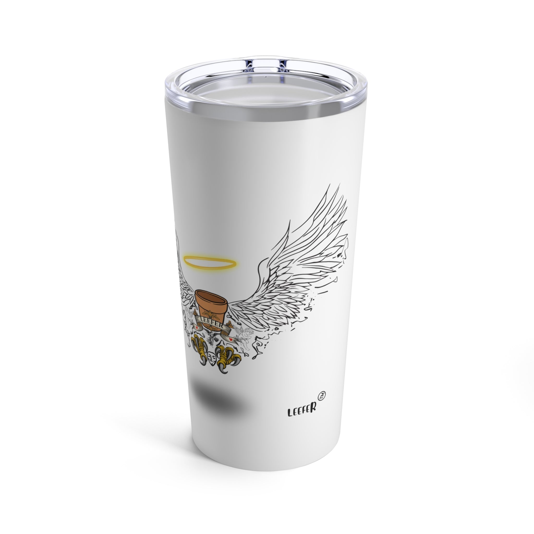 Tumbler, Leefer Hardy Fly Retro 20oz