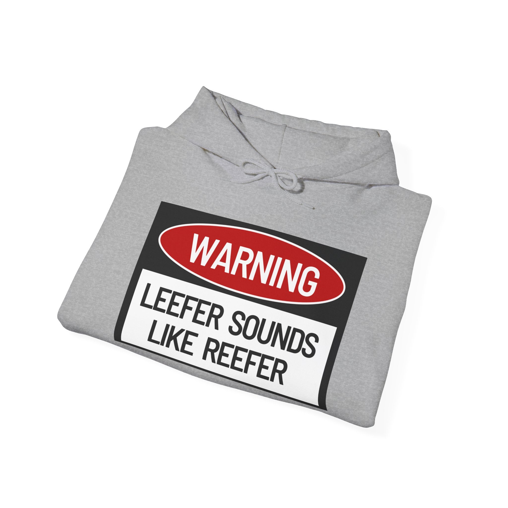 Hoodie, Leefer Warning Label